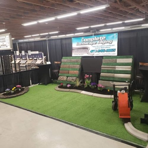 Residential Curbing Show Setup